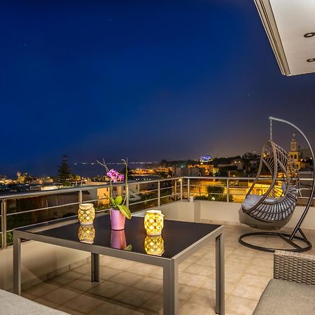 Aria Sea View, Chania Stalos Exterior foto