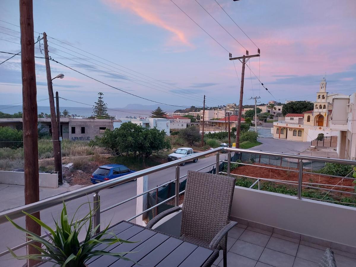 Aria Sea View, Chania Stalos Exterior foto