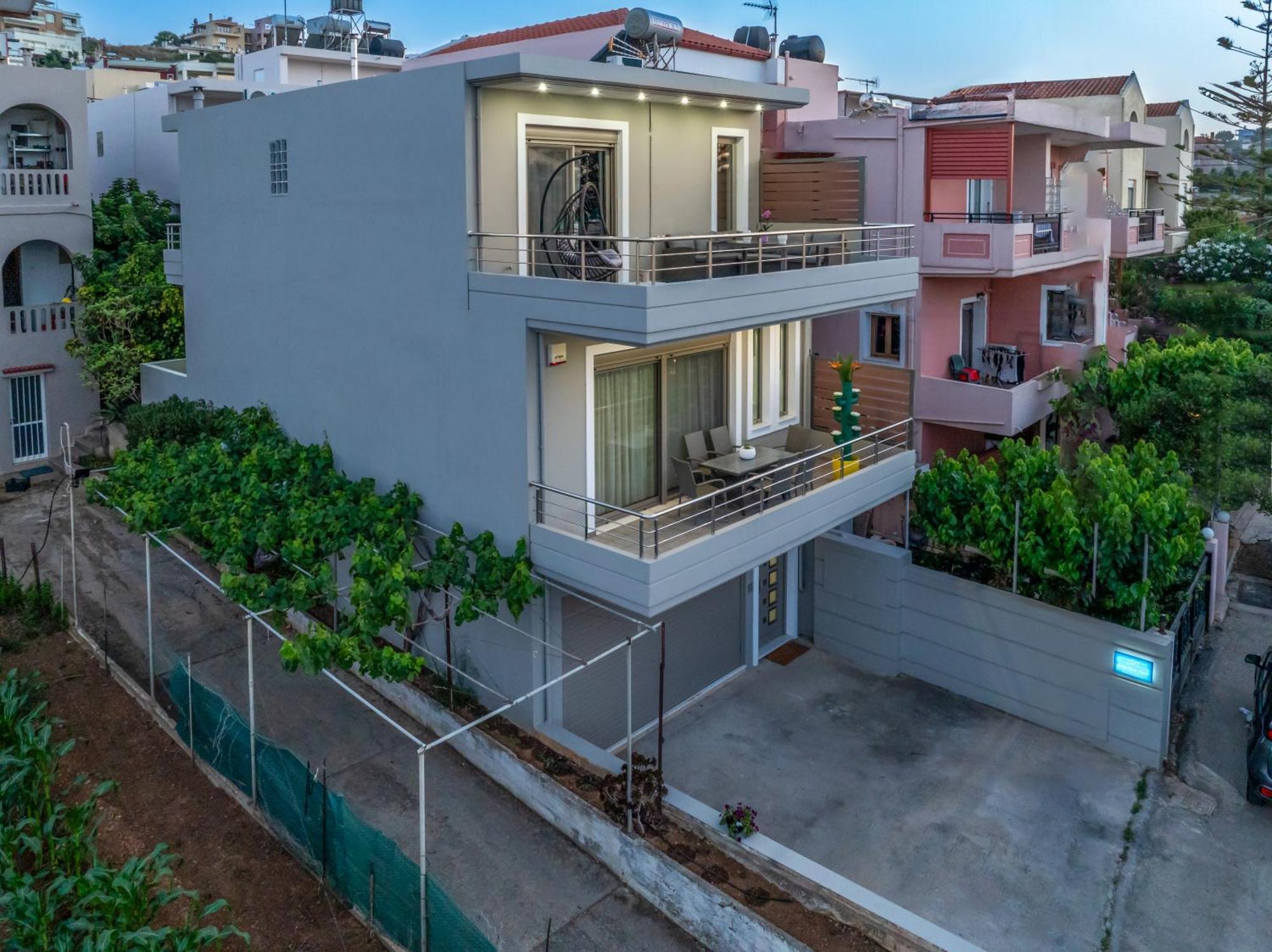 Aria Sea View, Chania Stalos Exterior foto